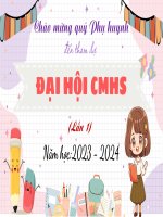 ppt họp phụ huynh đầu năm