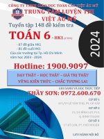 toán 6 tuyển tập 148 đề thi giữa kì và cuối hk1 23 24