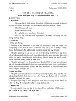 giáo án 8 dung 2023 2024