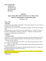 bài 1 nhận biết một số dụng cụ và hóa chất thuyết trình một vấn đề khoa học đã sửa