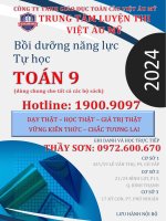 bdnl 9 tài liệu học tập hoàn thành