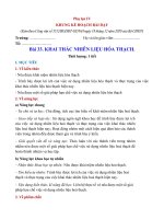 bài 33 khai thác nhiên liệu hóa thạch ctst