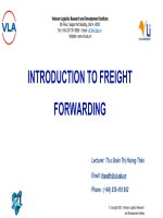 chapter 1 freight forwarding