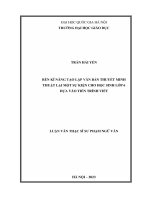 rèn kĩ năng tạo lập văn bản thuyết minh về một sự kiện cho học sinh lớp 6 dựa vào tiến trình viết