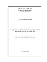 Dạy Học Giải Quyết Vấn Đề Chủ Đề Phân Tích Đa Thức Thành Nhân Tử Cho Học Sinh Lớp 8.Pdf