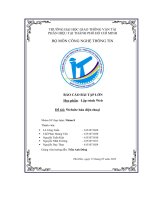 báo cáo bài tập lớn đề tài website bán điện thoại