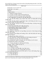Báo cáo ĐTM Dự án: “Khai thác mỏ đá vôi làm vật liệu xây dựng thông thường tại lèn Sầm”, xã Sơn Thủy, huyện Lệ Thủy, tỉnh Quảng Bình