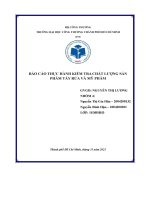 Báo Cáo Thực Hành Kiểm Tra Chất Lượng Sản Phẩm Tẩy Rửa Và Mỹ Phẩm.pdf