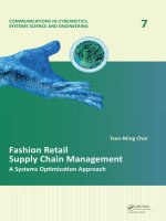 92 fashion retail supply chain management   a systems optimization approach