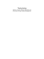 91 texturising defects, causes, effects, remedies and prevention through quality management