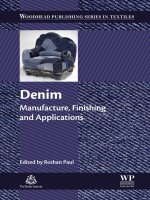95 denim manufacture, finishing and applications
