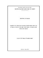 Nghiên Cứu Tính Toán, Đánh Giá Biến Động Nhu Cầu Sử Dụng Nước Từ Số Liệu Viễn Thám - Áp Dụng Cho Tỉnh Sóc Trăng.pdf