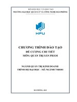 Quản trị sản phẩm