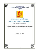 Hệ thống đếm sản phẩm sử dụng cảm biến quang