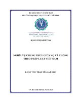 Nghĩa vụ chung thủy giữa vợ và chồng theo pháp luật việt nam