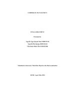 Using the information provided, prepare an estimate of total market revenue and dave’s share of market revenue for the first year of operations