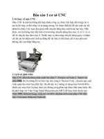 Báo cáo 1 cơ sở cnc