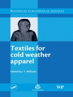 115 textiles for cold weather apparel