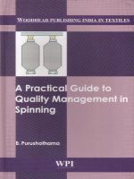 107 a practical guide to quality management in spinning
