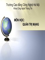 Bài giảng quản trị mạng cisco
