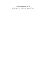 122 Fundamentals and Advances in Knitting Technology