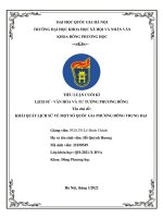 Khái quát lịch sử về một số quốc gia phương Đông trung Đại