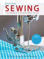 148 first time sewing   step by step basics and easy projects