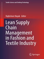 162 lean supply chain management in fashion and textile industry