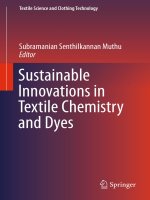 167 sustainable innovations in textile chemistry and dyes