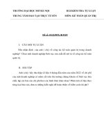 Bài tập tự luận Kế Toán Quản Trị EG33 Đề 0122 - EHOU