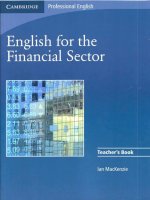 Cpre english for the financial sector tb