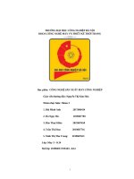 Học phần CÔNG NGHỆ SẢN XUẤT MAY CÔNG NGHIỆP