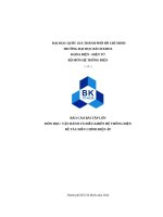 BÁO CÁO BÀI TẬP LỚN MÔN HỌC VẬN HÀNH VÀ ĐIỀU KHIỂN HỆ THỐNG ĐIỆN ĐỀ TÀI ĐIỀU CHỈNH ĐIỆN ÁP