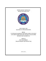 ĐỀ TÀI TƯ TƯỞNG HỒ CHÍ MINH VỀ CHỦ NGHĨA XÃ HỘI VÀ XÂY DỰNG CHỦ NGHĨA XÃ HỘI Ở VIỆT NAM. VẬN DỤNG VÀO QUÁ TRÌNH ĐỔI MỚI Ở VIỆT NAM HIỆN NAY