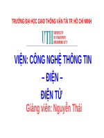 BÁO CÁO MÔN HỌC KỸ THUẬT ĐO CHUYÊN ĐỀ CẢM BIẾN ĐỀ TÀI CẢM BIẾN LƯU LƯỢNG CHUYÊN NGÀNH HỆ THỐNG ĐIỆN GIAO THÔNG