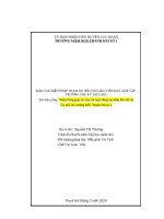 Biện Pháp giúp trẻ học tốt hoạt động tạo hình đối với trẻ 5-6 tuổi A1 trường MN Thanh Hải số 1