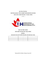 BÁO CÁO THỰC HÀNH MÔN THIẾT KẾ NHÀ MÁY THỰC PHẨM ĐỀ TÀI NHÀ MÁY SẢN XUẤT NƯỚC DƯA HẤU LÊN MEN HẠT CHIA