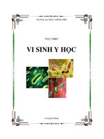 THỰC HÀNH VI SINH Y HỌC