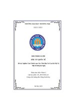 BÀI THẢO LUẬN ĐẦU TƯ QUỐC TẾ Đề tài Nghiên Cứu Chiến Lược Xúc Tiến Đầu Tư Của Hà Nội Và Một Số Khuyến Nghị