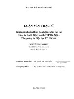 Giải pháp hoàn thiện hoạt Động Đào tạo tại công ty lưới Điện cao thế tp hà nội   tổng công ty Điện lực tp hà nội