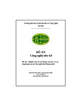 Đề tài  nghiên cứu các kỹ thuậtcủa iot và các Ứng dụng của nó cho ngôi nhà thông minh