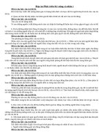 Đáp Án phát triển kỹ năng cá nhân 1 eg35