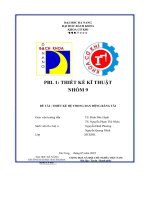 Đê tài   thit k hê thong  dan Đông băng tãi