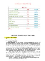 Ôn thi vào 10 theo thể loại  2025 mới nhất