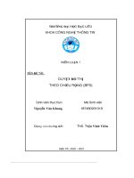 Niên luận 1 tên Đề tài  duyệt Đồ thị theo chiều rộng (bfs