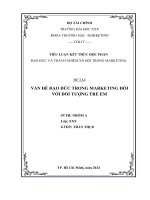 Đạo Đức và Trách Nhiệm Xã Hội Trong Marketing: Bảo Vệ Quyền Lợi Trẻ Em và Xây Dựng Chiến Lược Bền Vững P6