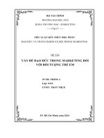 Đạo Đức và Trách Nhiệm Xã Hội Trong Marketing: Bảo Vệ Quyền Lợi Trẻ Em và Xây Dựng Chiến Lược Bền Vững P7