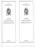 Giáo trình văn bản quản lý nhà nước