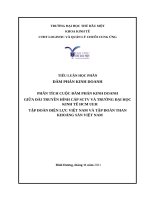 Đàm phán kinh doanh    phân tích cuộc Đàm phán kinh doanh