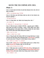 Quản trị tài chính
